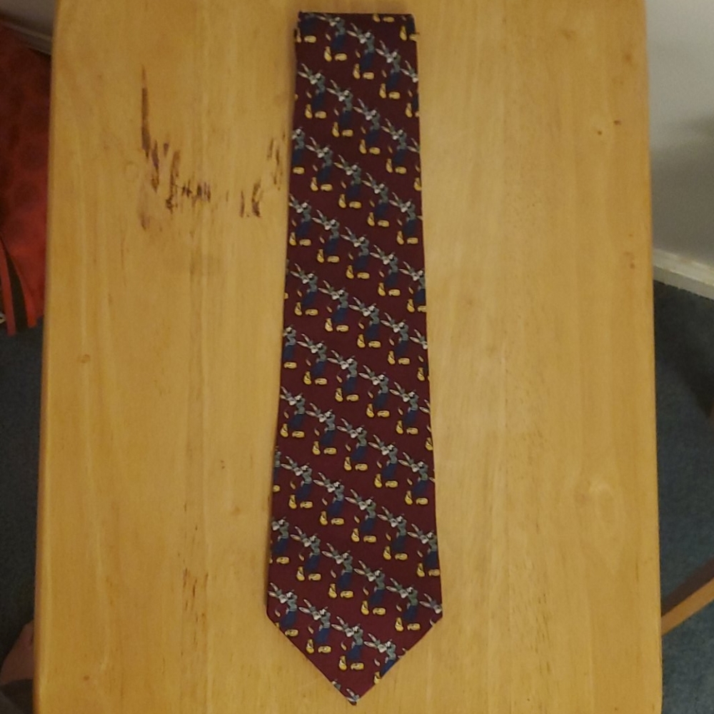 Bugs Bunny Golfing Tie 1995 Vintage